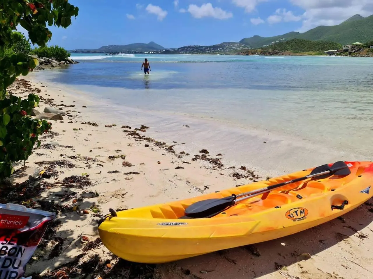 Ancre Bleue, Charming Villa With A Stunning View Of Pinel Island, 3 Bedrooms, 3 Bathrooms Cul de Sac Sint Maarten/Saint Martin