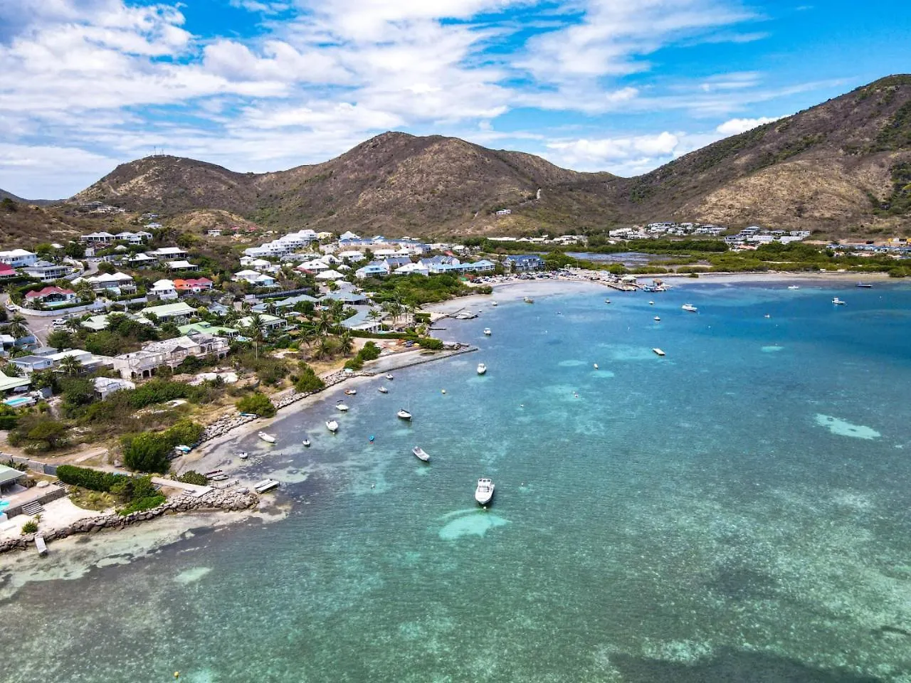 Ancre Bleue, Charming Villa With A Stunning View Of Pinel Island, 3 Bedrooms, 3 Bathrooms Cul de Sac Sint Maarten/Saint Martin